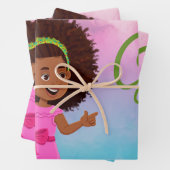 Boss Girl Inpakpapier Vel (In situ)