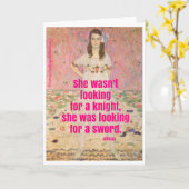 Boss Girl Kaart (Gele Bloem)