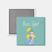 Boss Girl Magnet (Voorkant / Achterkant)