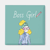 Boss Girl Magnet (Voorkant)