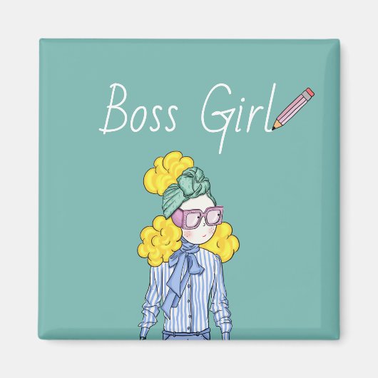 Boss Girl Magnet (Voorkant)