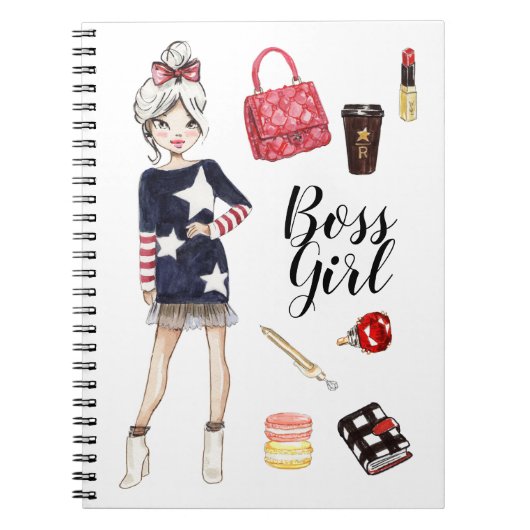 Boss girl planner notitieboek (Voorkant)