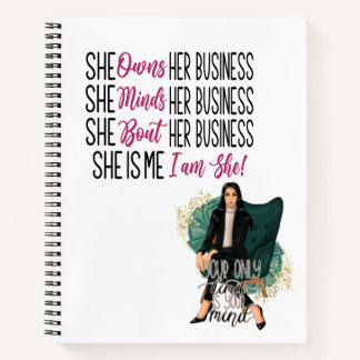 Boss Girl Spiral Notitieboek