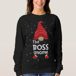 Boss Gnome Family Matching met Kerstmis Funny Paja Trui