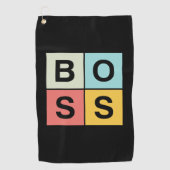 Boss Golfhanddoek (Voorkant)
