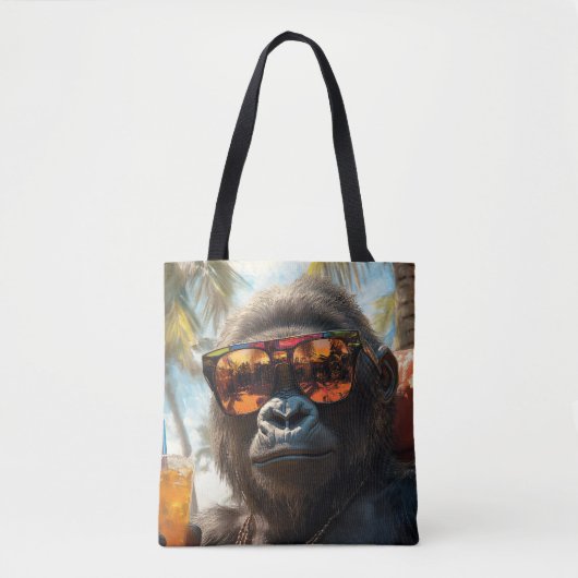 Boss-Gorilla Tote Bag (Voorkant)