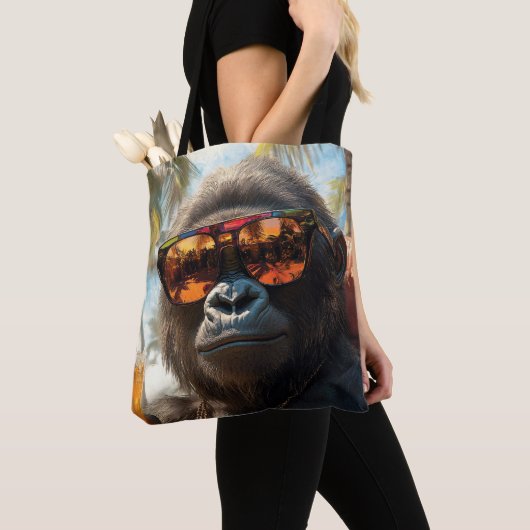 Boss-Gorilla Tote Bag (Dichtbij)