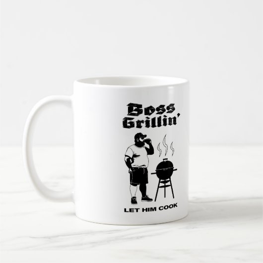 Boss Grillin" Koffiemok (Links)