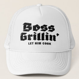 Boss Grillin' Trucker Hat Pet