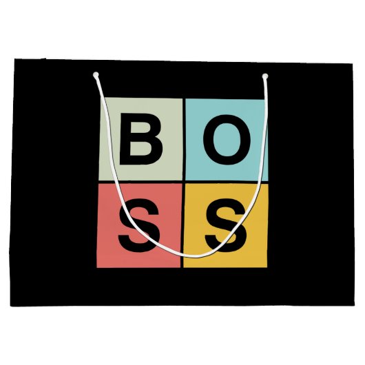Boss Groot Cadeauzakje (Achterkant)