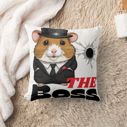 Boss Hamster Kawaii Kussen (Deken)