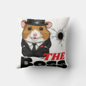 Boss Hamster Kawaii Kussen (Achterkant)