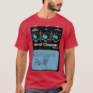 Boss Hand Clapper Gitaar FX Fan Art Design T-shirt