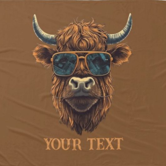 BOSS HIGHLANDER KOE Fleece Deken