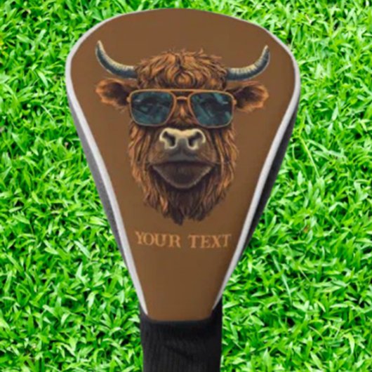 BOSS HIGHLANDER KOE Golf Head Hoesje Golfheadcover