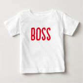 BOSS Humor T-shirt voor Baby / Kinderen (Voorkant)
