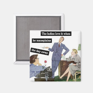 Boss in de Kantoor  stijl Magneet