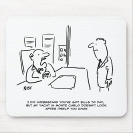 Boss kan geen Betaalverhoging geven omdat hij een Muismat