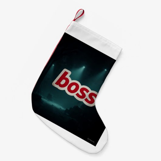 BOSS KLEINE KERSTSOK (Voorkant (Hangend))