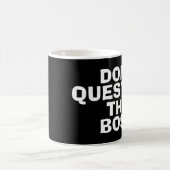 Boss koffiebogen, Funny Koffiemok (Center)