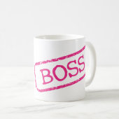 "BOSS" KOFFIEMOK (Voorkant rechts)