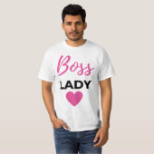 Boss Lady 2 T-shirt (Voorkant volledig)