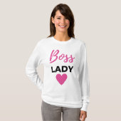 Boss Lady 2 T-shirt (Voorkant volledig)