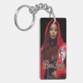 Boss Lady Acrylic Keychain (Voorkant Links)