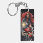 Boss Lady Acrylic Keychain (Voorkant Links)
