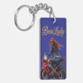 Boss Lady Acrylic Keychain (Voorkant Links)