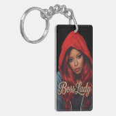 Boss Lady Acrylic Keychain (Voorkant Links)