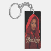Boss Lady Acrylic Keychain (Voorkant Links)