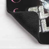 Boss Lady Bling Bling Mousepad Muismat (Hoek)