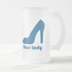 Boss Lady Blue pomp Matglas Bierpul