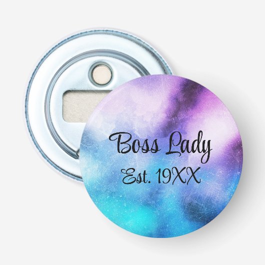 Boss Lady Button Flesopener (Voorkant)
