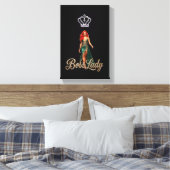 Boss Lady Canvasprint Canvas Afdruk (Insitu (Slaapkamer))