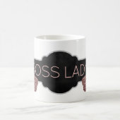 Boss Lady | Chic Silver Pink Glitter Shoes Koffiemok (Center)