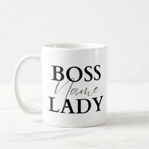 Boss Lady Coffee Mok - Boss Lady Mok, Lady Boss, g
