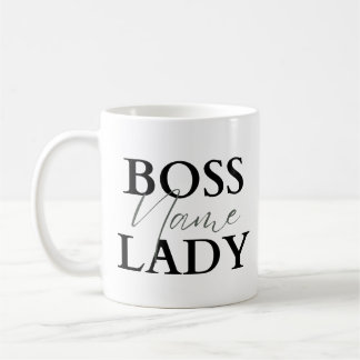Boss Lady Coffee Mok - Boss Lady Mok, Lady Boss, g