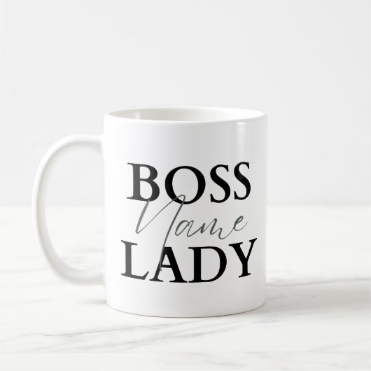 Boss Lady Coffee Mok - Boss Lady Mok, Lady Boss, g (Links)