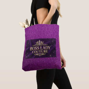 Boss Lady Couture All-Over-Print Schoudertas Tote Bag