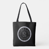Boss Lady Couture All-Over-Print Schoudertas Tote Bag (Achterkant)