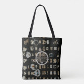 Boss Lady Couture All-Over-Print Schoudertas Tote Bag (Achterkant)