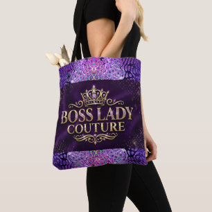 Boss Lady Couture All-Over-Print Schoudertas Tote Bag