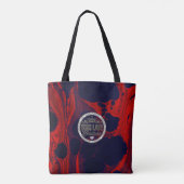 Boss Lady Couture All-Over-Print Schoudertas Tote Bag (Achterkant)
