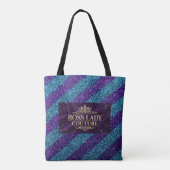 Boss Lady Couture All-Over-Print Schoudertas Tote Bag (Achterkant)