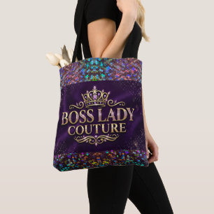 Boss Lady Couture All-Over-Print Schoudertas Tote Bag