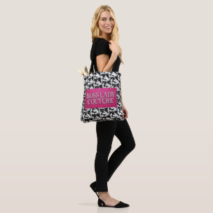 Boss Lady Couture All-Over-Print Schoudertas Tote Bag