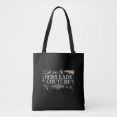 Boss Lady Couture All-Over-Print Tote Tas (Voorkant)
