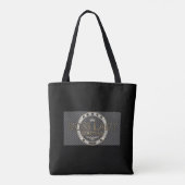 Boss Lady Couture All-Over-Print Tote Tas (Achterkant)